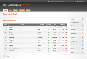 Redakční systém – CMS (Content Management System)